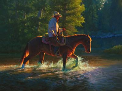 Crossing Peaceful Creek